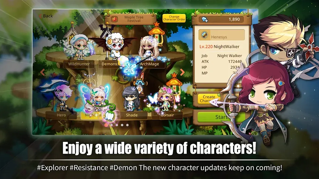 MapleStory M - Fantasy MMORPG screenshot 4