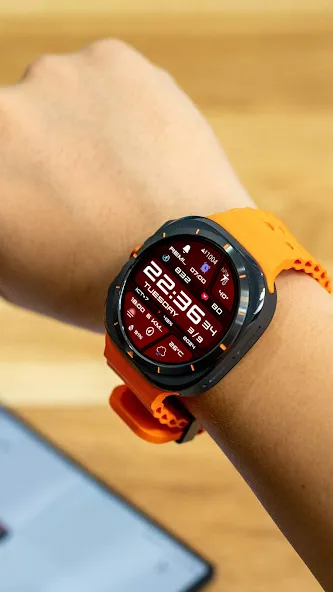 N-SPORT581 Color Digital Watch screenshot 4
