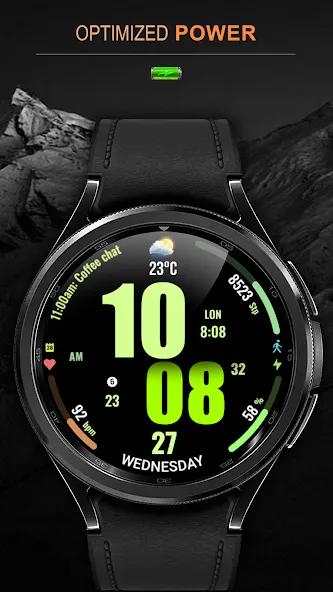 WFP 319 Digital Watch Face screenshot 6