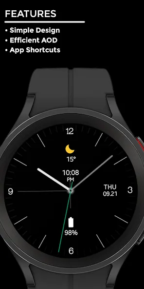 Virtuous Night - watch face screenshot 2