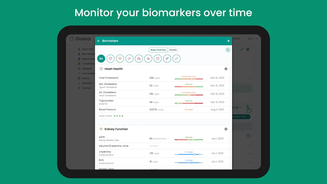 Guava: Health Tracker screenshot 12