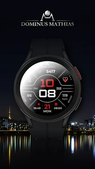 DM024 Creative Smartwatch Face screenshot 4