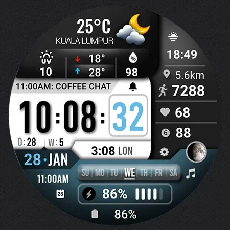 ML2U 377 Watch Face screenshot 28
