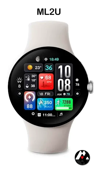 ML2U 242 Watch Face screenshot 6