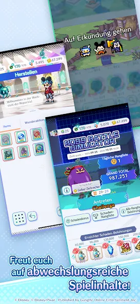 Disney Pixel RPG screenshot 3
