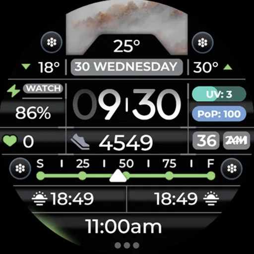 Weather Watch Face - OMG 368 screenshot 28