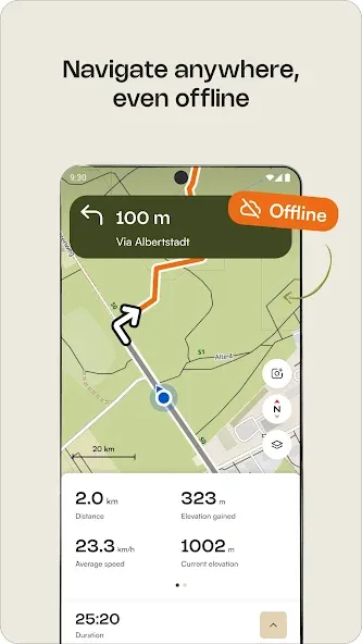 komoot - hike, bike & run screenshot 3