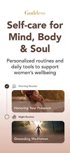 Goddess: Self Care, Wellbeing screenshot 1