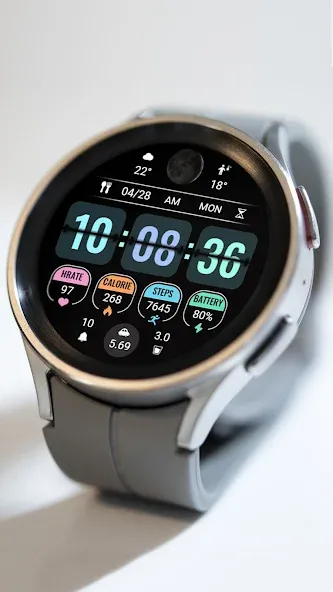 Page Flipping Data ZKin Watch screenshot 3