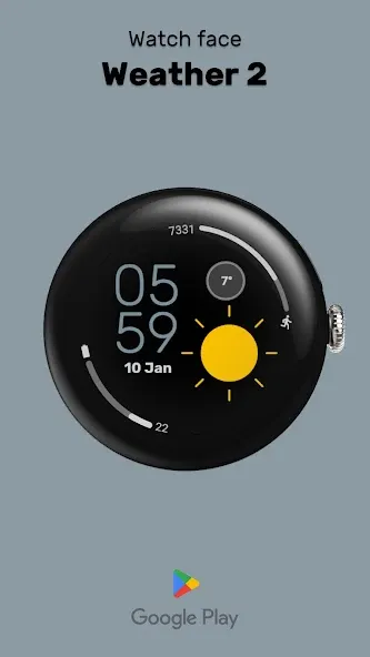 Weather 2 Watch face screenshot 24