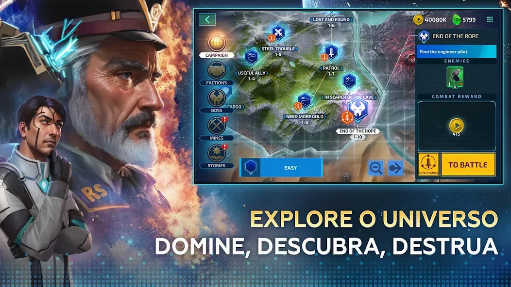 Mech vs Aliens: RPG de Robôs screenshot 4