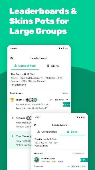 Leaderboard Golf screenshot 19