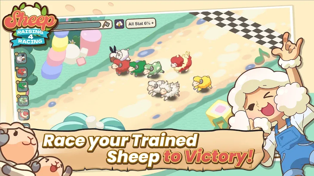 Sheepfarm: Raising 4 Racing screenshot 5
