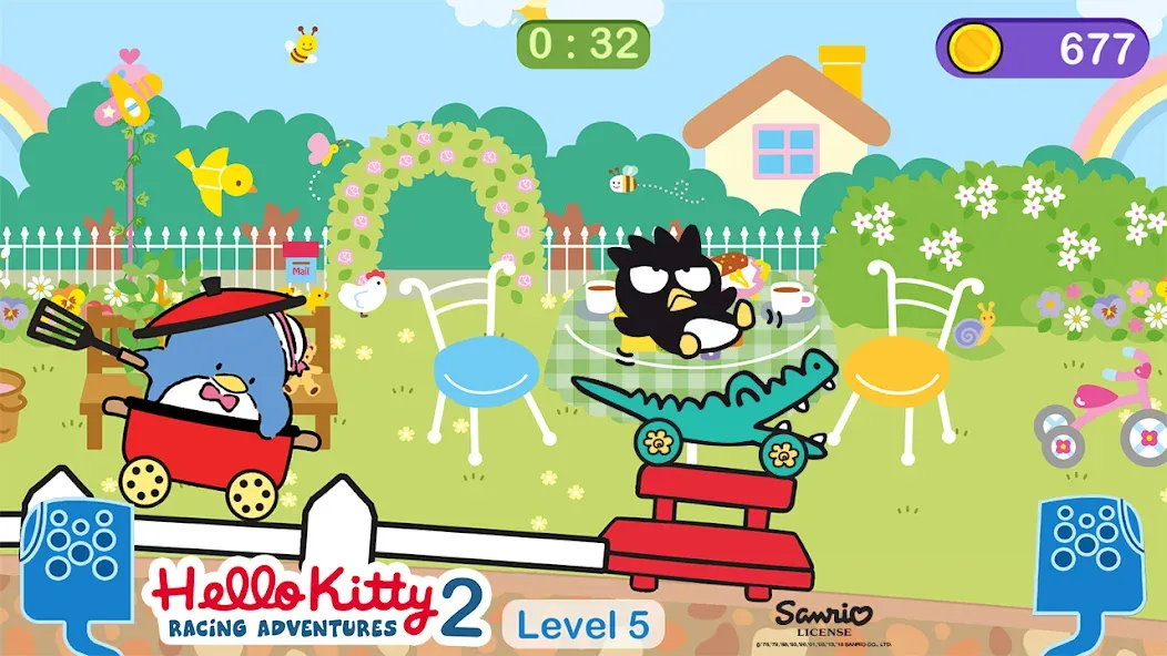 Hello Kitty games - car game screenshot 5