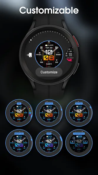 ACTIVE 39 Hybrid Watch Face screenshot 3
