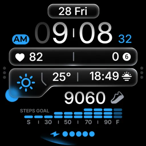 OMG 426 - Digital Watch Face screenshot 25