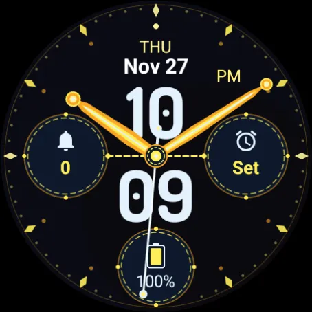 Numbers Cyan Watch Face screenshot 9