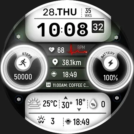 ML2U 297 Watch Face screenshot 26