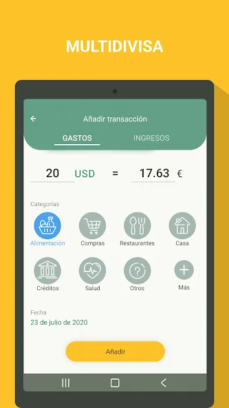 Gestor de gastos - finanzas screenshot 12