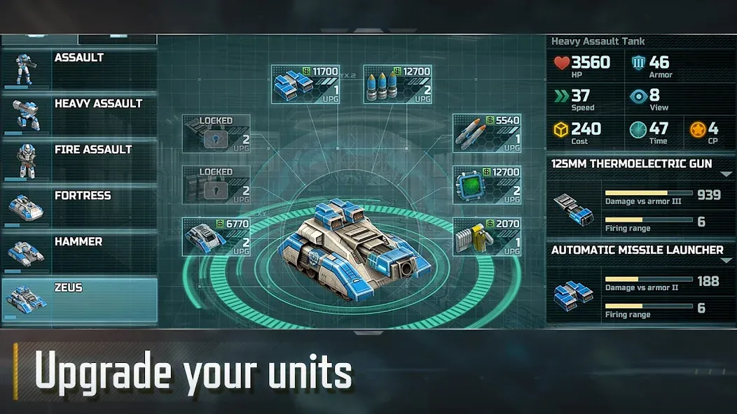Art of War 3:RTS strategy game screenshot 3