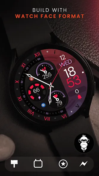 Dream 160 Hybrid Watch Face screenshot 1