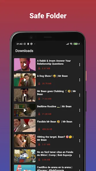 Descargador de videos total screenshot 28