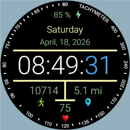 Iris583 Crisp Digital Watch screenshot 25