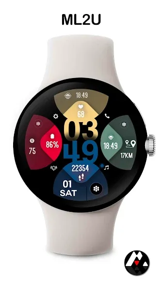ML2U 188 Watch Face screenshot 8