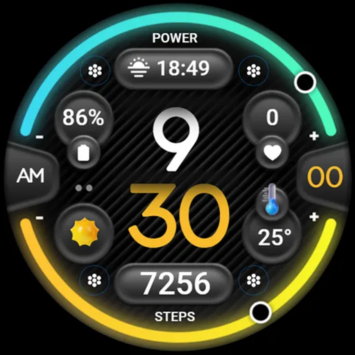 OMG 31 Digital Watch Face screenshot 29