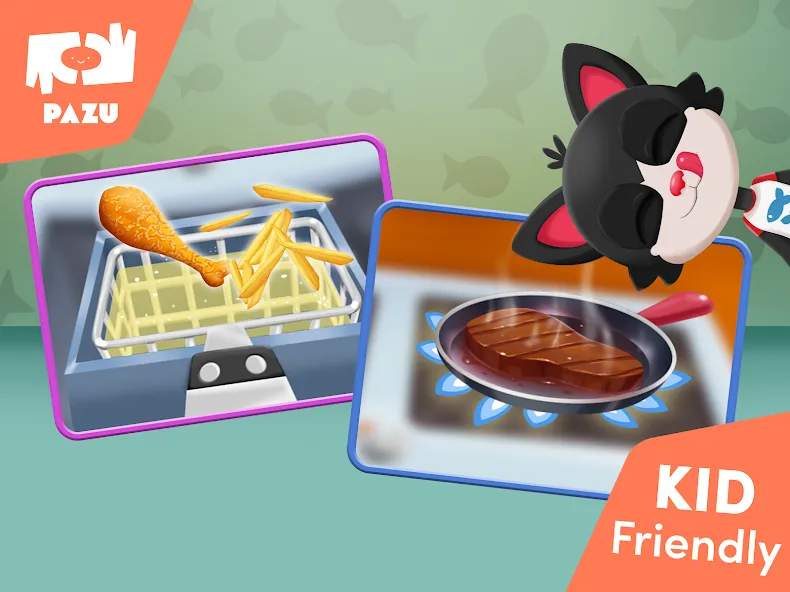 Paw Kitchen Kids Cooking Games screenshot 7