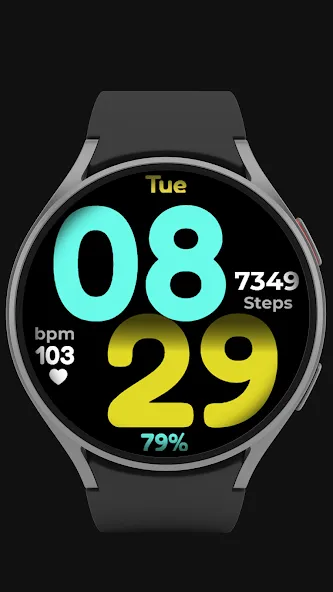 CC Clean 21 Watch Face screenshot 1