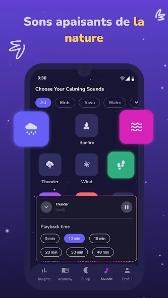 Moonap: Sommeil Sleep Recorder screenshot 5