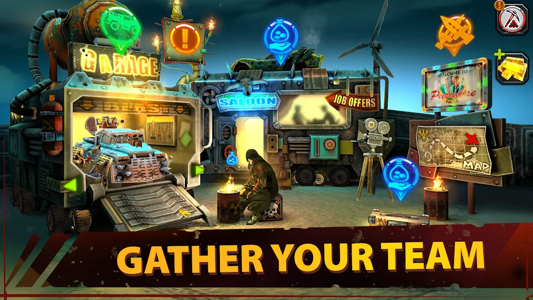 Dead Paradise Car Race Shooter screenshot 6