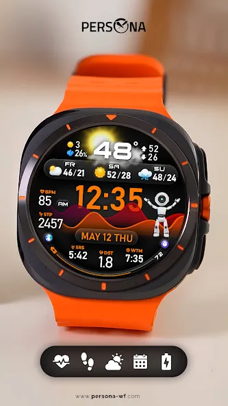 PER33 Ultra Chart Watch Face screenshot 7