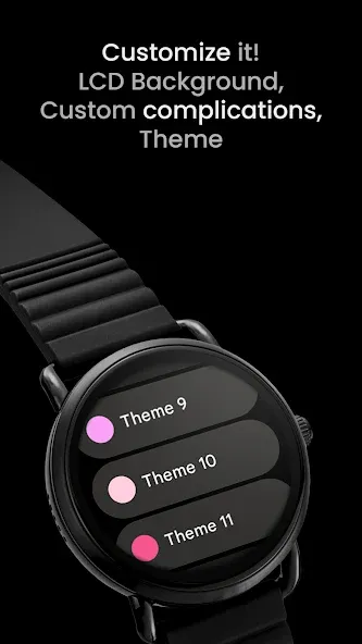 Retro Digital: Watch face screenshot 5