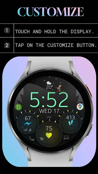 Christmas animated watch face screenshot 7