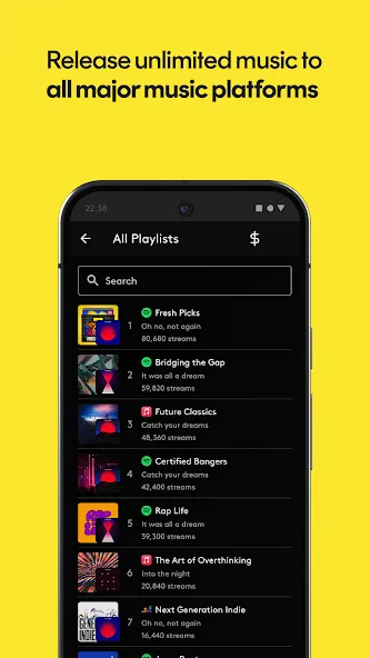 Amuse Music Distribution screenshot 3