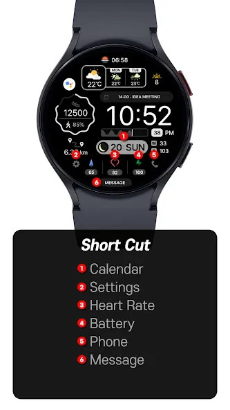 SamWatch Flat Color 2 screenshot 3