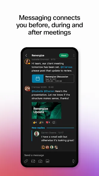 Webex Canary screenshot 4