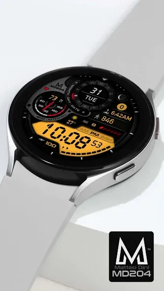MD204 - Digital watch face screenshot 6