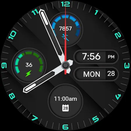 IA124 Classic Hybrid Watchface screenshot 10