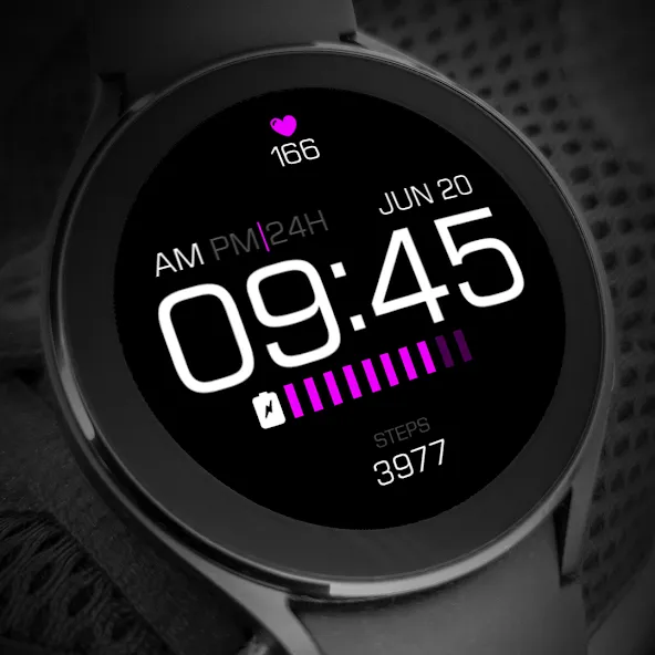 Digital Watch Face Key071 screenshot 6