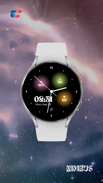 Nimbus: Minimal Galaxy Face screenshot 1