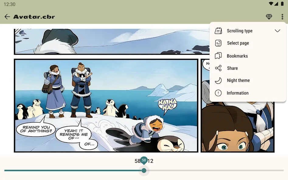 Comic Book Reader (cbz/cbr) screenshot 10