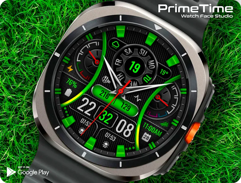 PT43 Hybrid Watch Face screenshot 4