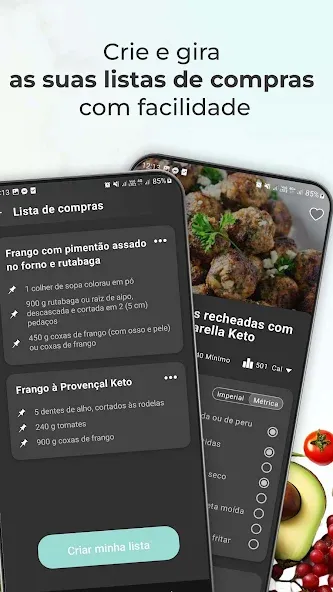 Receitas Keto: Dieta Keto screenshot 8
