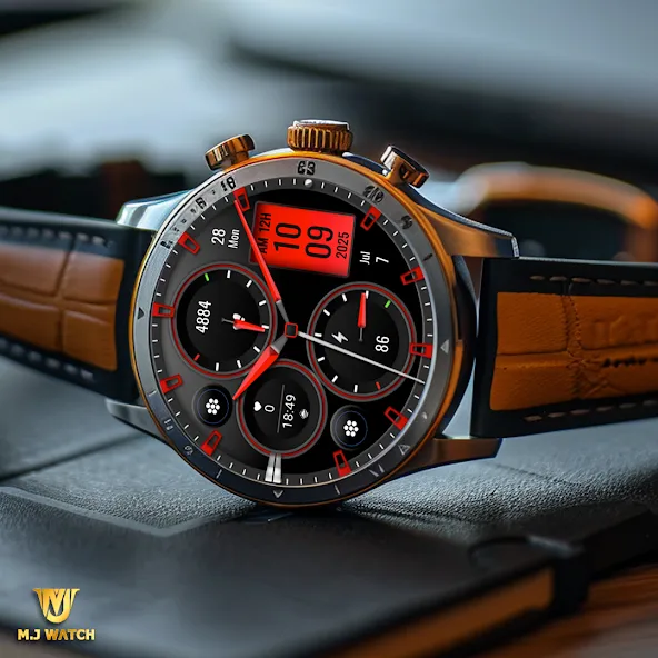 MJ178 Elegant Hybrid WatchFace screenshot 1