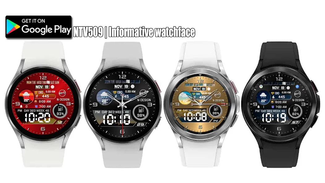 NTV509 - Informative watchface screenshot 16