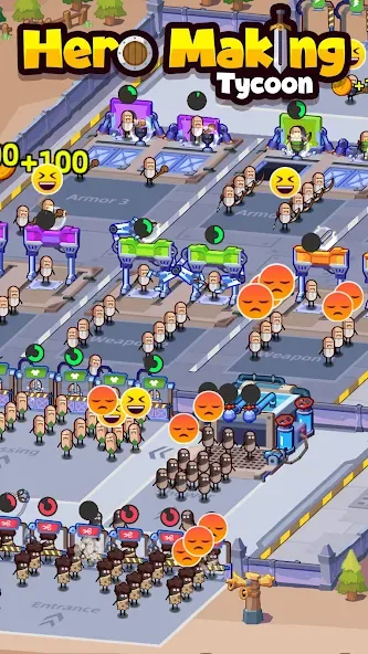 Fabrique de Héros: Idle Game screenshot 6