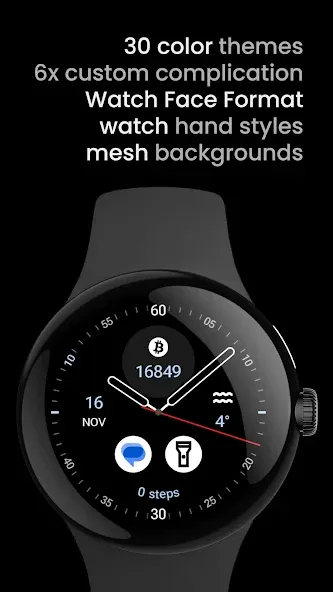 Analog xT: Watch face screenshot 2